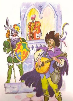 Король-Дроздовик. Бедный музыкант