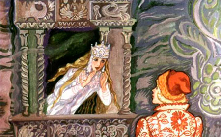 Русская народная сказка. Сказка о морском царе и Настасье Премудрой