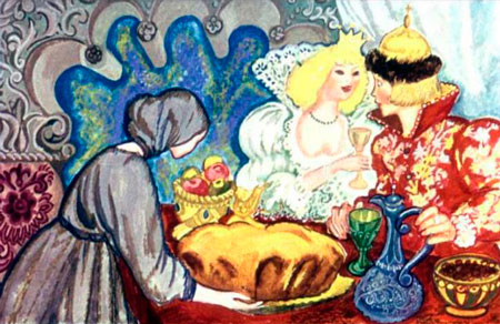 Русская народная сказка. Сказка о морском царе и Настасье Премудрой