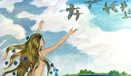 Русская народная сказка. Сказка о морском царе и Настасье Премудрой