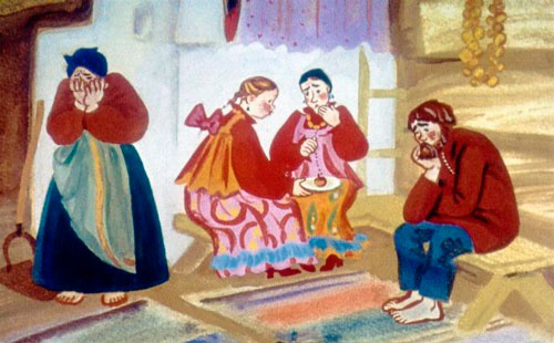 Покатили яблочко по блюдечку - не играет блюдечко, не катится яблочко 