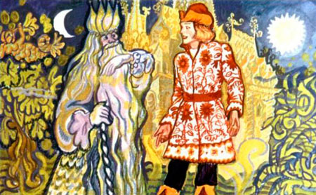 Русская народная сказка. Сказка о морском царе и Настасье Премудрой