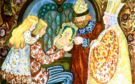 Русская народная сказка. Сказка о морском царе и Настасье Премудрой