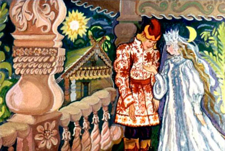 Русская народная сказка. Сказка о морском царе и Настасье Премудрой