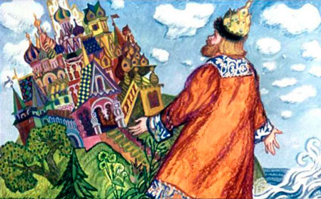 Русская народная сказка. Сказка о морском царе и Настасье Премудрой