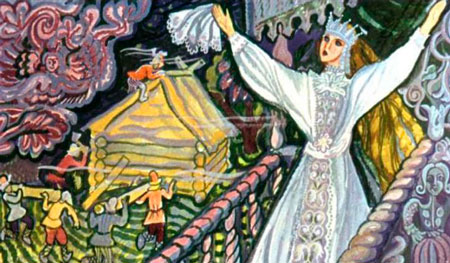 Русская народная сказка. Сказка о морском царе и Настасье Премудрой