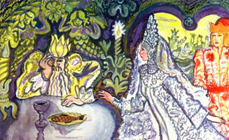 Русская народная сказка. Сказка о морском царе и Настасье Премудрой