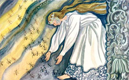 Русская народная сказка. Сказка о морском царе и Настасье Премудрой