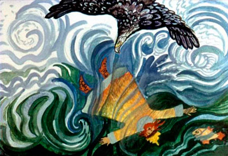 Русская народная сказка. Сказка о морском царе и Настасье Премудрой