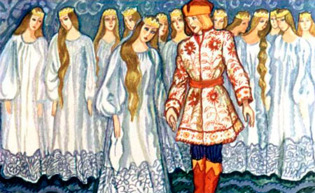 Русская народная сказка. Сказка о морском царе и Настасье Премудрой