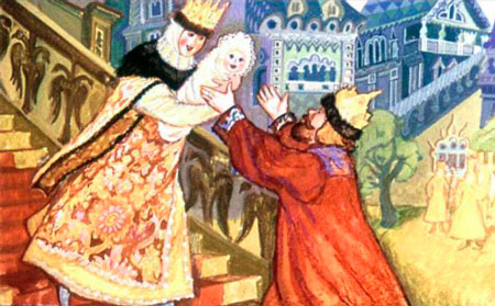 Русская народная сказка. Сказка о морском царе и Настасье Премудрой