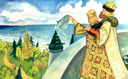 Русская народная сказка. Сказка о морском царе и Настасье Премудрой