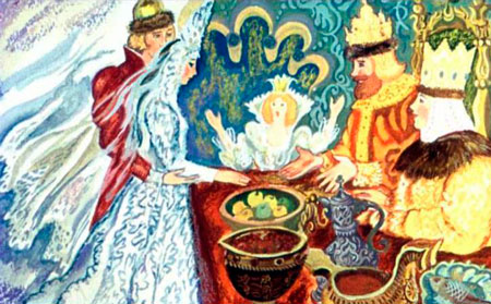 Русская народная сказка. Сказка о морском царе и Настасье Премудрой