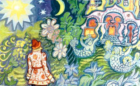 Русская народная сказка. Сказка о морском царе и Настасье Премудрой