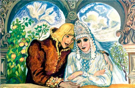 Сказка о морском царе и Настасье Премудрой