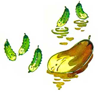 Ленивый огурец