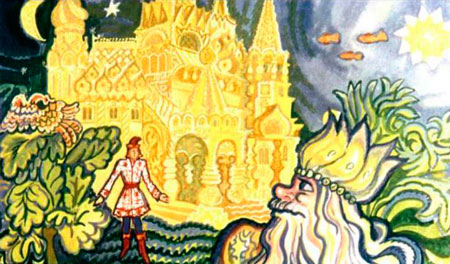 Русская народная сказка. Сказка о морском царе и Настасье Премудрой