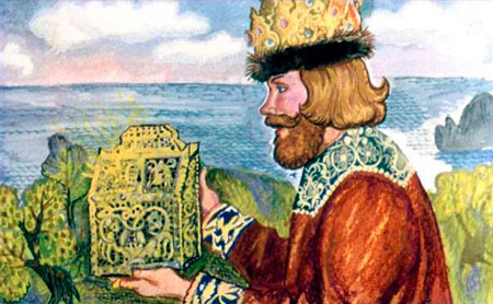 Русская народная сказка. Сказка о морском царе и Настасье Премудрой