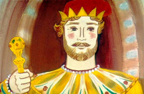 Возьми, старик, из моего царского колодца живой воды 