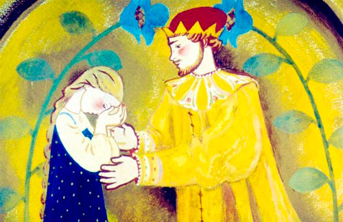 Возьми мое наливное яблочко, серебряное блюдечко, только помилуй сестер моих 