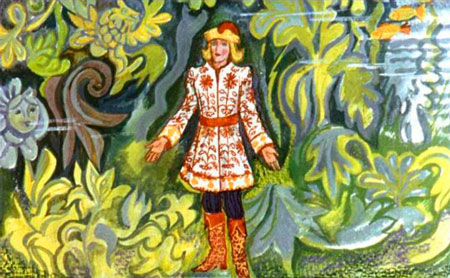 Русская народная сказка. Сказка о морском царе и Настасье Премудрой