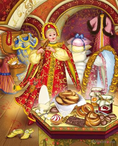 Ванюшка и царевна. Русские народные сказки