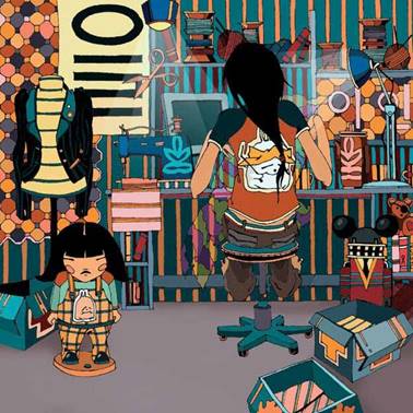 Корейская сказка. Ледяные кружева