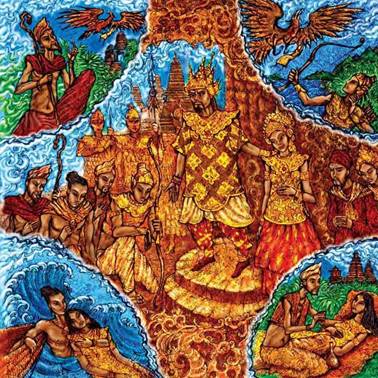 Индонезийская сказка. Прорицатель, стрелок, ныряльщик и знахарь