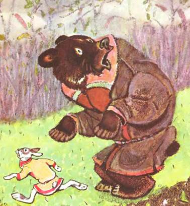 Русская народная сказка о животных. Лиса и заяц