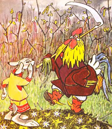 Русская народная сказка о животных. Лиса и заяц