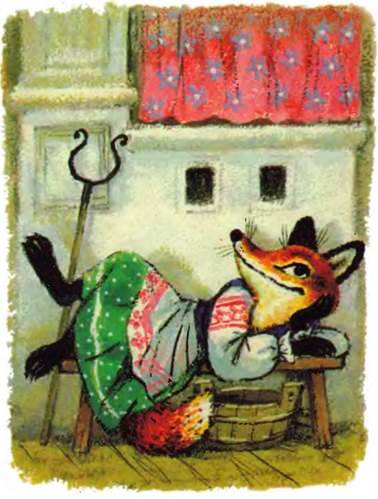 Русская народная сказка о животных. Лисичка со скалочкой