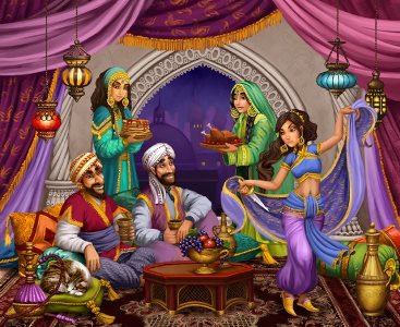 Али-Баба и сорок разбойников (Часть 1)