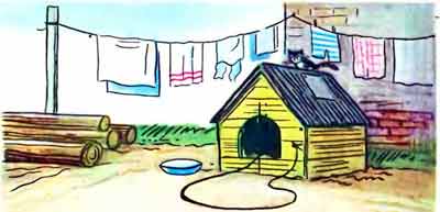 В конуре кто-то зашевелился..