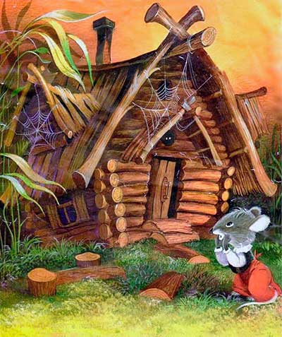 Теремок. Бежит мимо мышка-норушка