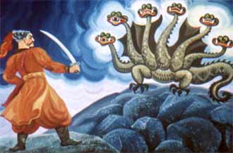 Украинская сказка. Казак Мамарыга