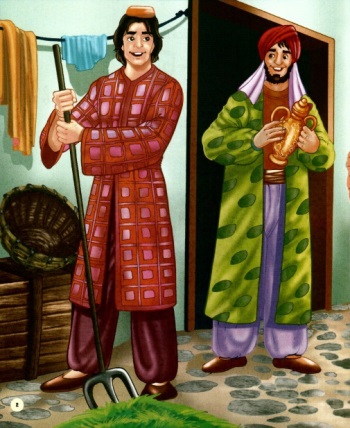 Али-Баба и сорок разбойников. Два брата - Касим и Али-Баба