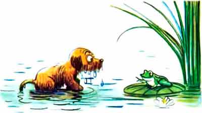 Ква-ква-ква!— засмеялась Лягушка