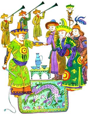 Казахская сказка. Хан и табунщик