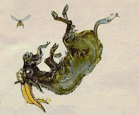 Козел — стеклянные глаза