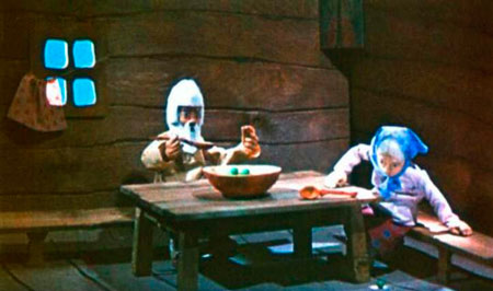 Русская народная сказка. Петушок и меленка.