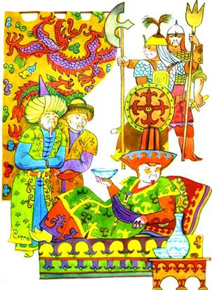 Казахская сказка. Хан и табунщик