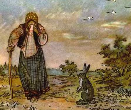 Сказки с картинками. Козел - стеклянные глаза