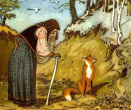 Сказки с картинками. Козел - стеклянные глаза