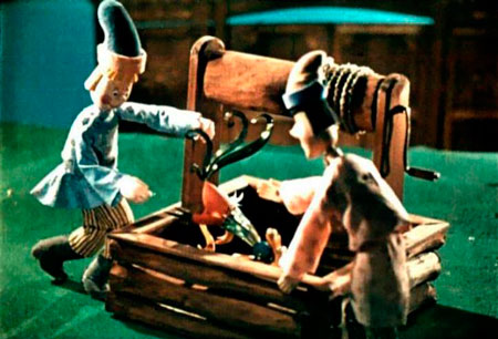 Русская народная сказка. Петушок и меленка.