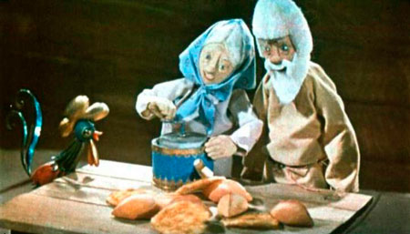 Русская народная сказка. Петушок и меленка.