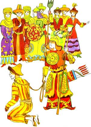 Казахская сказка. Хан и табунщик