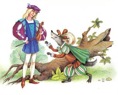 Сказка братьев Гримм. Чудаковатый музыкант