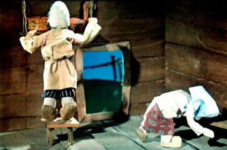 Русская народная сказка. Петушок и меленка.