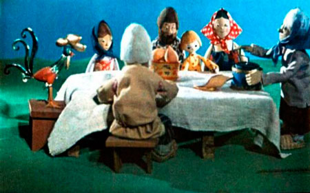 Петушок золотой гребешок и чудо меленка