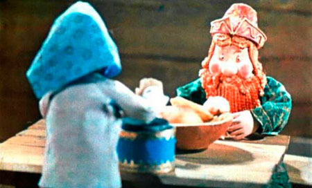 Русская народная сказка. Петушок и меленка.